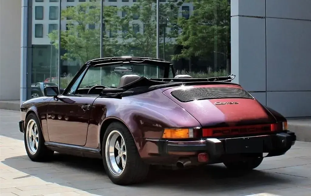 Gebraucht Porsche 911 207 PS (152 kW) 1984 Rot Cabrio