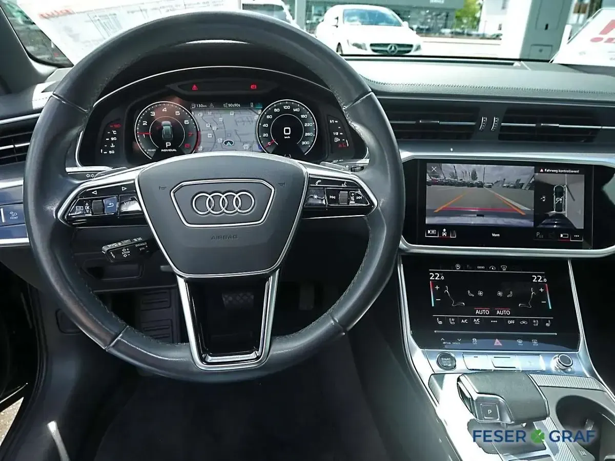 Gebraucht Audi A6 Design 265 PS (194 kW) 2023 Firmamentblau metallic Kombi