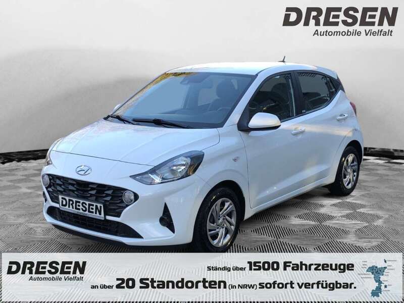 Weiss Gebraucht 2022 Hyundai i10 Select Kleinwagen | 10.840 € (Guter Preis) - Bild 1/4