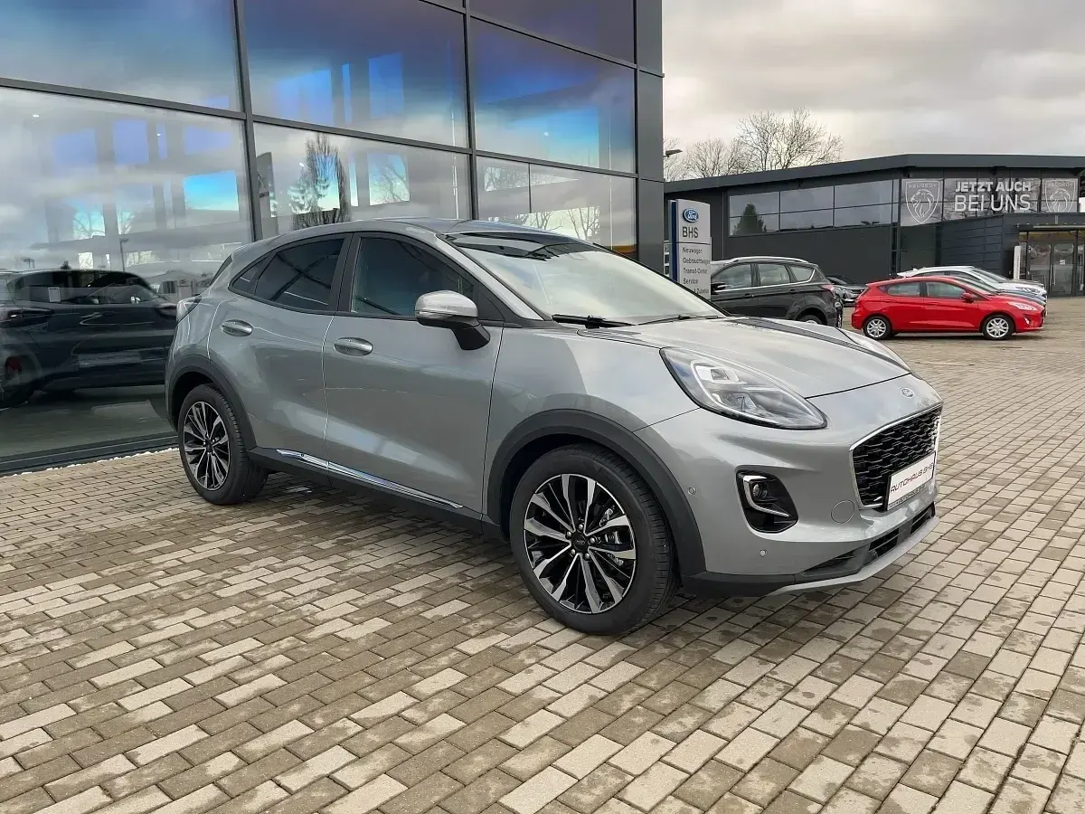Gebraucht Ford Puma Titanium X 125 PS (91 kW) 2024 Solar silver (silber) SUV