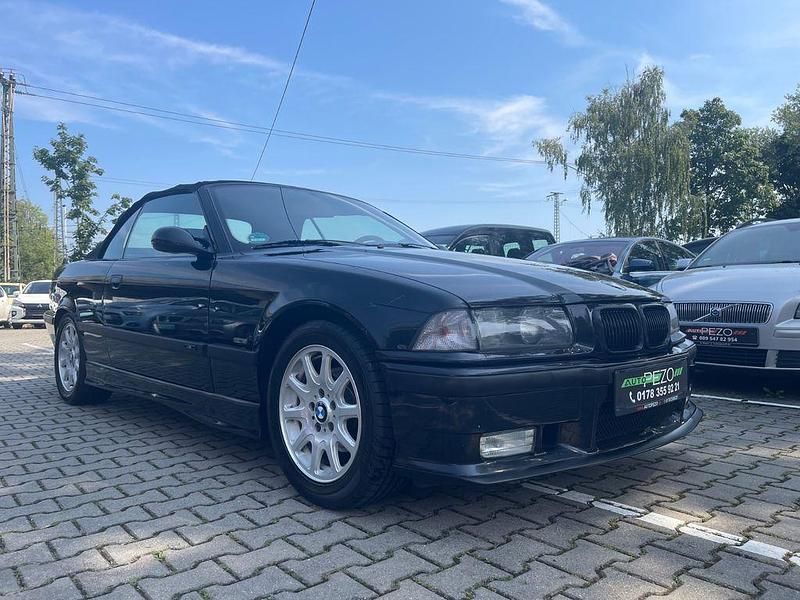 Schwarz Gebraucht 1999 BMW 318 Cabriolet M Sport Cabrio | 5.699 € (Fairer Preis) - Bild 1/4