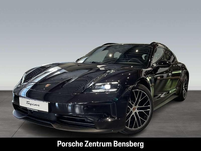 Tiefschwarz Gebraucht 2025 Porsche Taycan Sport Turismo Kombi | 118.900 € - Bild 1/4
