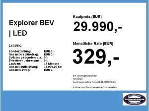 Nowe Ford Explorer 139 kW (190 KM) 2026 Biały SUV