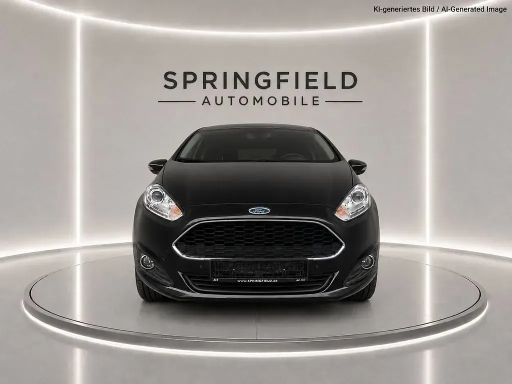 Gebraucht Ford Fiesta Celebration 80 PS (58 kW) 2017 Schwarz Kleinwagen