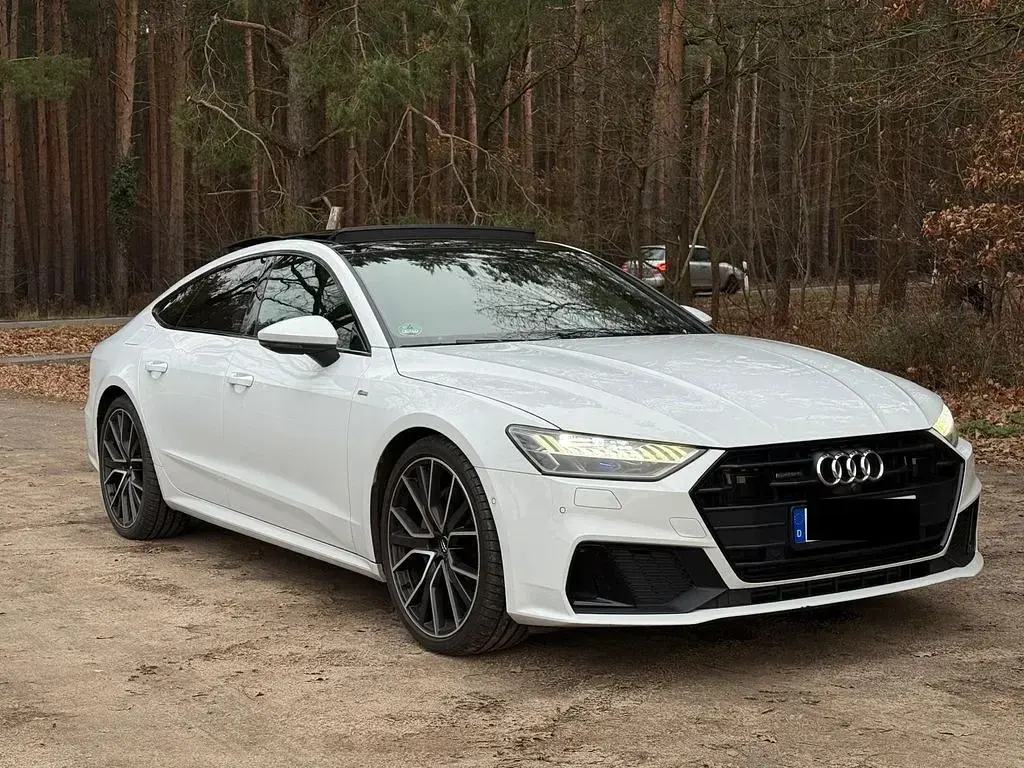 Gebraucht Audi A7 Sport 286 PS (210 kW) 2018 Weiß Kleinwagen