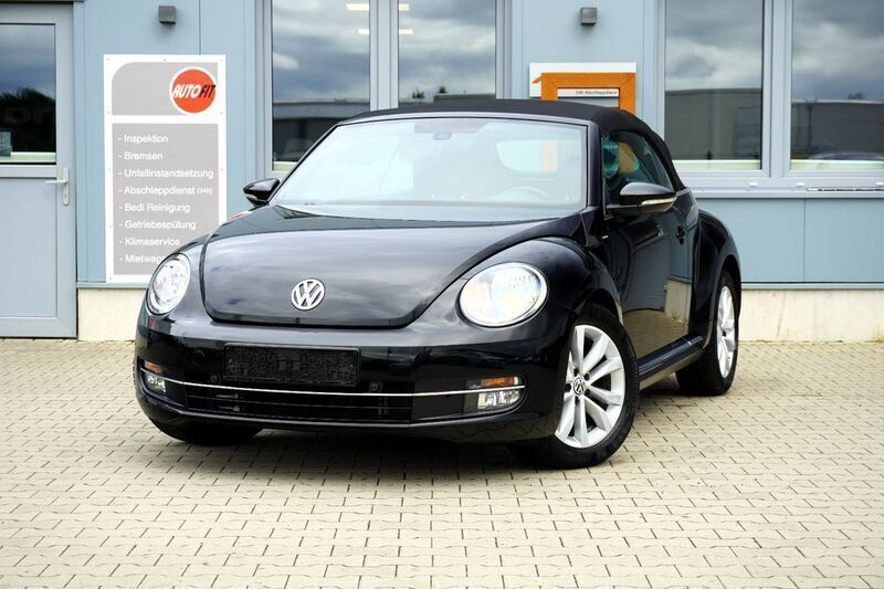 Schwarz Gebraucht 2016 VW Beetle Design Cabrio | 11.289 € (Fairer Preis) - Bild 1/4