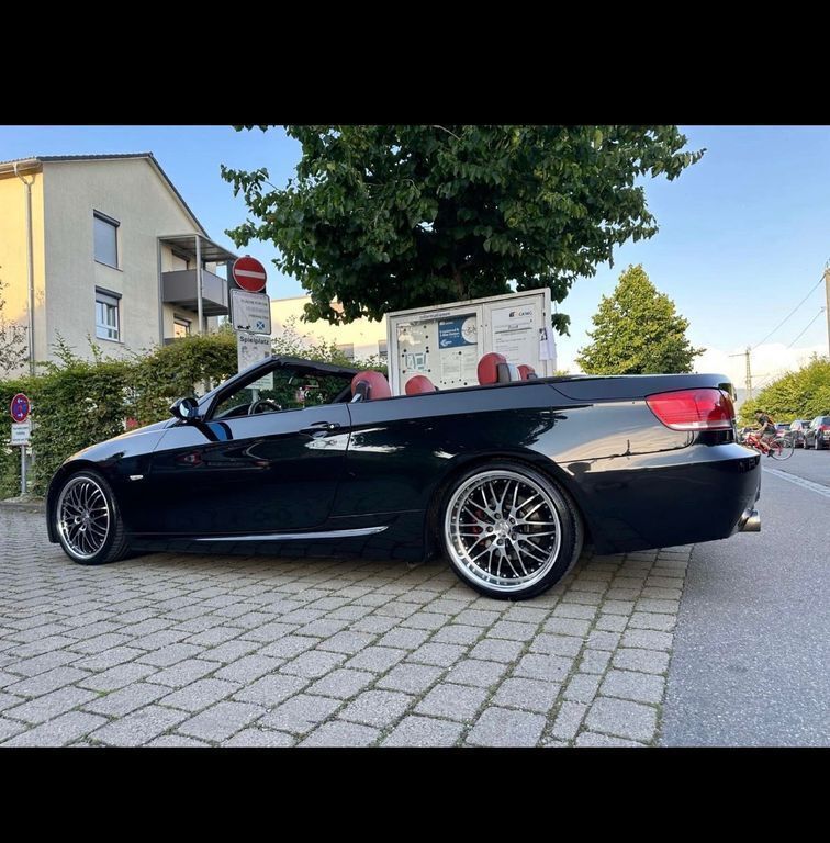 Schwarz Gebraucht 2007 BMW 320 Cabriolet Performance Cabrio | 13.000 € - Bild 1/4
