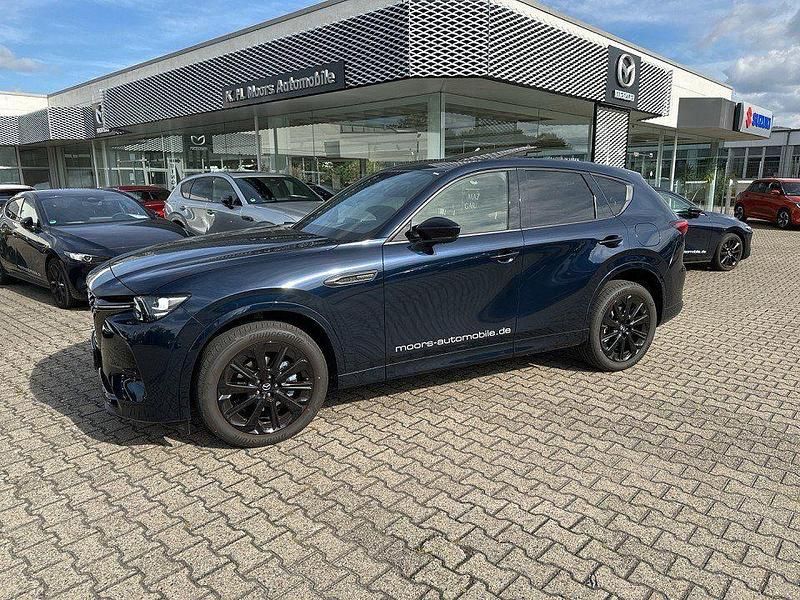 Blau Gebraucht 2025 Mazda CX-60 Homura-Line SUV | 54.240 € (Etwas zu teuer) - Bild 1/4