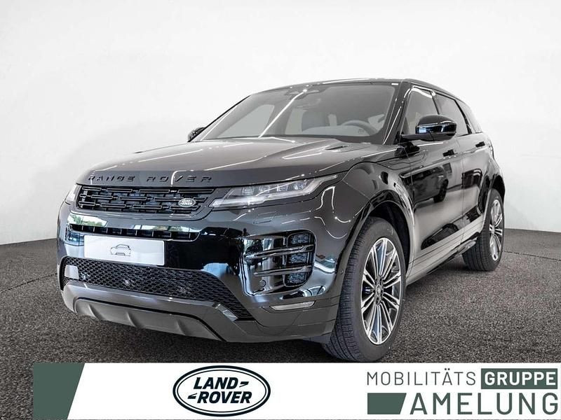 Santorini black Neu 2025 Land Rover Range Rover evoque SE Dynamic Limousine | 73.355 € - Bild 1/4