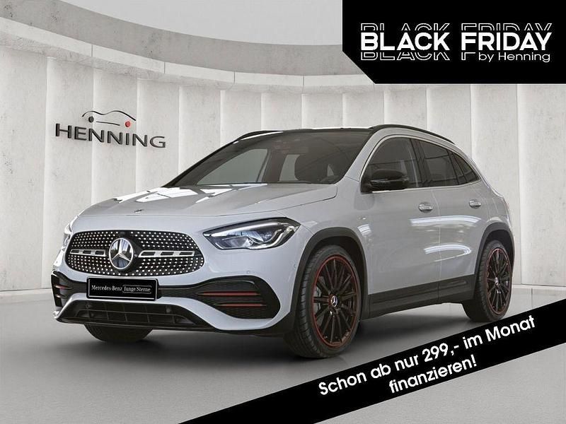 Weiß Gebraucht 2021 Mercedes GLA180 AMG Edition 1 SUV | 37.880 € - Bild 1/4