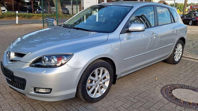Silber met. Gebraucht 2009 Mazda 3 Active Limousine | 3.100 € (Fairer Preis) - Bild 1/4