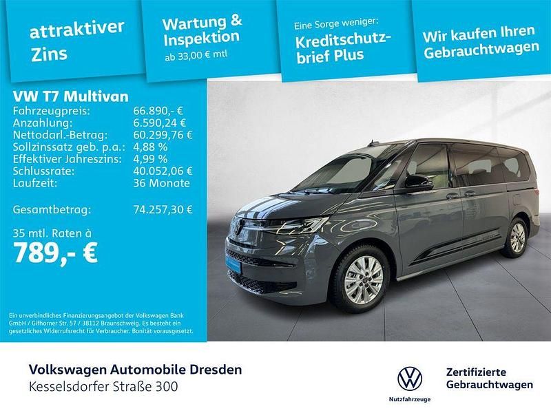Gebraucht VW Multivan Edition 150 PS (110 kW) 2026 Pure grey/deep black perleffek Van