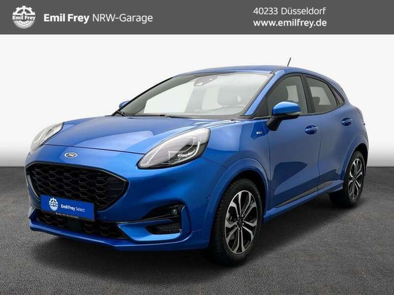 Desert island blue metallic Gebraucht 2023 Ford Puma ST-Line SUV | 20.895 € (Superpreis) - Bild 1/1