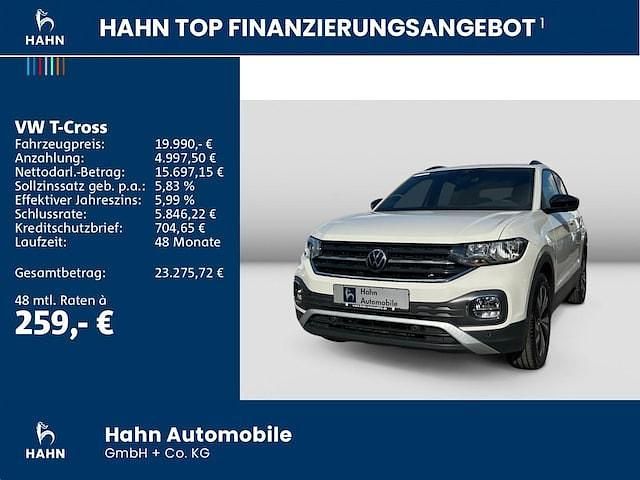 Gebraucht VW T-Cross Active 95 PS (69 kW) 2022 Grau SUV