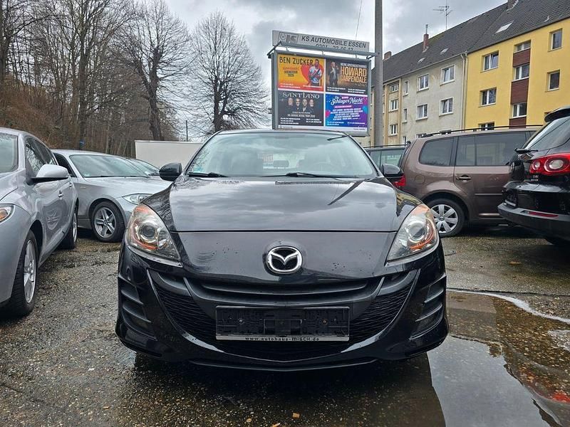 Gebraucht Mazda 3 Prime-Line 105 PS (77 kW) 2009 Schwarz Limousine