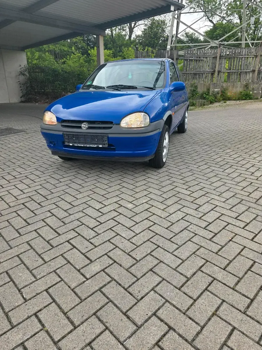 Gebraucht Opel Corsa 54 PS (39 kW) 2000 Blau Kleinwagen