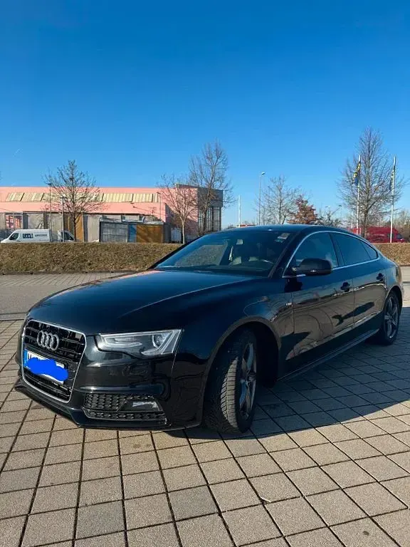 Gebraucht Audi A5 Sportback S-Line 170 PS (125 kW) 2013 Schwarz Kleinwagen