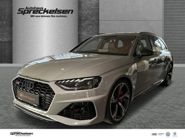 Grau (nardograu) Neu 2025 Audi RS4 Comfort Kombi | 105.990 € - Bild 1/4