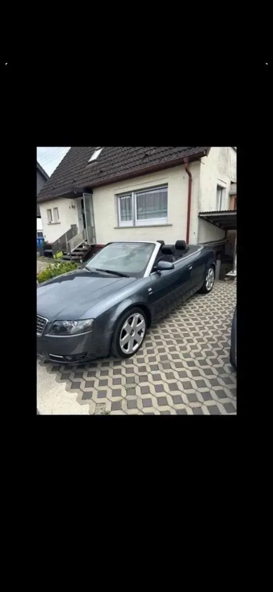 Używany Audi A4 Cabriolet S-Line 220 KM (161 kW) 2003 Szary Kabriolet