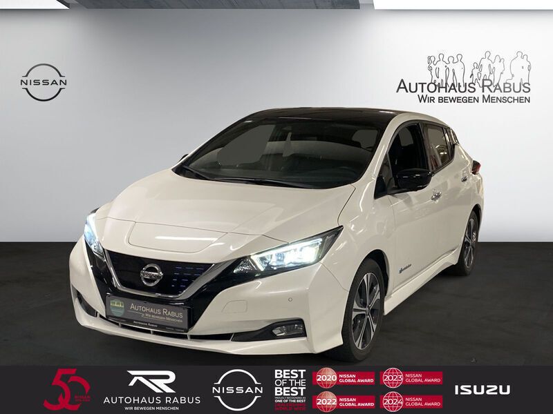 Weiß Gebraucht 2020 Nissan Leaf N-Connecta Kleinwagen | 16.490 € (Fairer Preis) - Bild 1/4