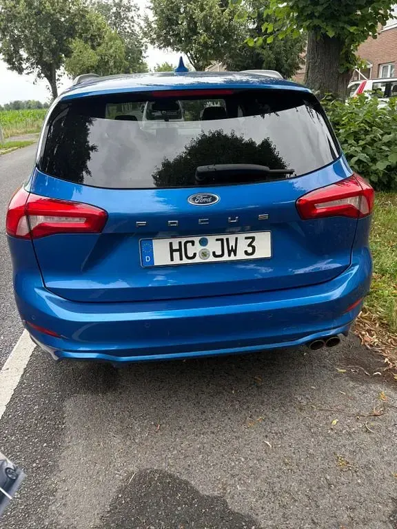 Usata Ford Focus ST-Line 150 CV (110 kW) 2019 Blu Berlina