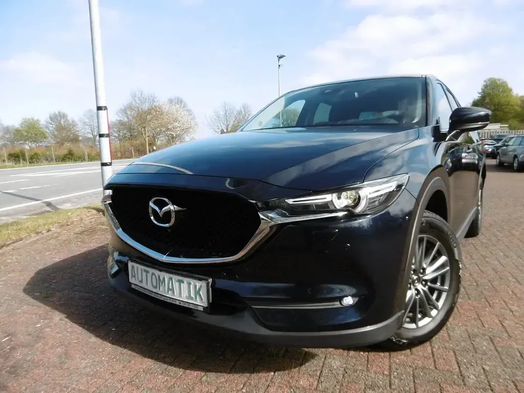 Gebraucht Mazda CX-5 Exclusive-Line 165 PS (121 kW) 2018 Blau SUV