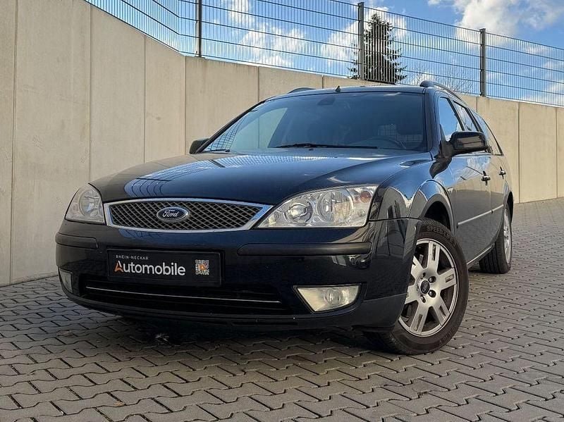 Schwarz Gebraucht 2004 Ford Mondeo Ghia Limousine | 999 € (Superpreis) - Bild 1/4