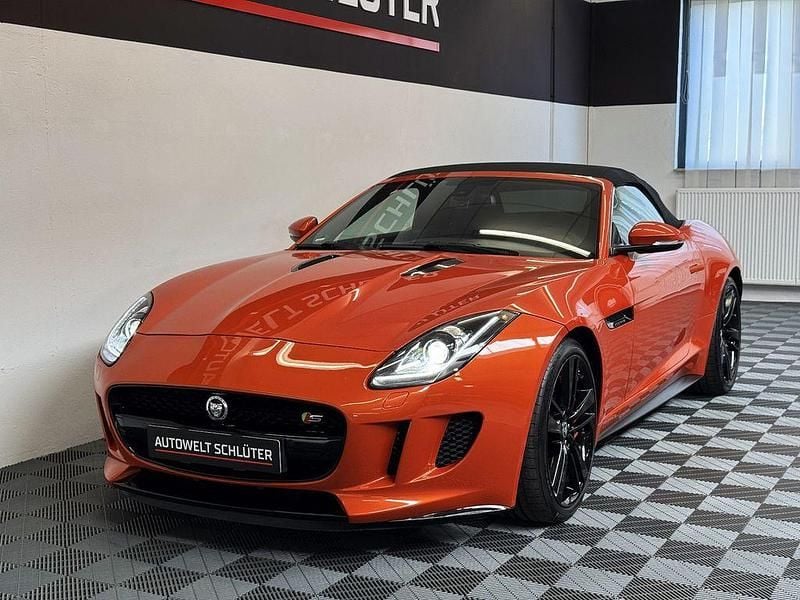 Gebraucht Jaguar F-Type S 495 PS (364 kW) 2013 Orange Cabrio