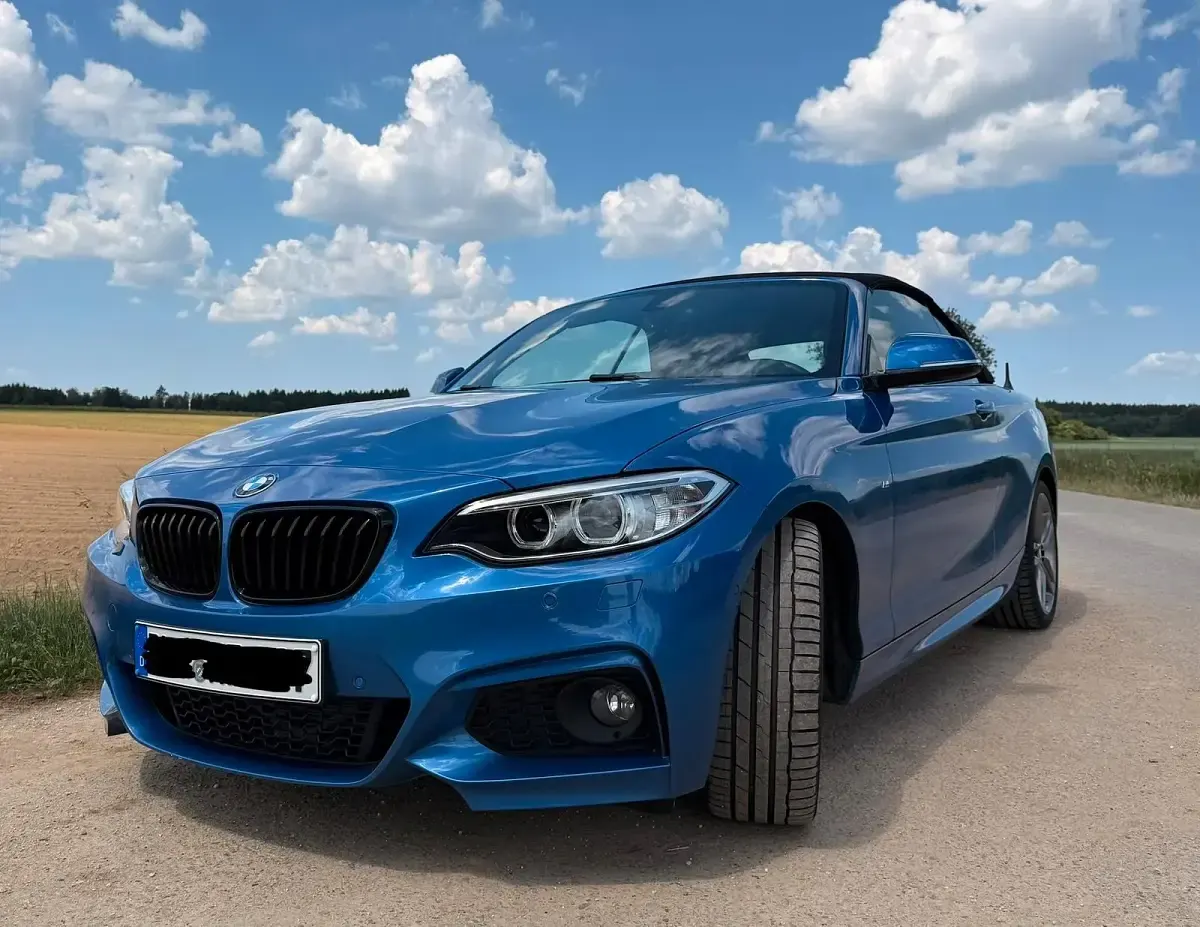 Gebraucht BMW 220 M Sport 184 PS (135 kW) 2016 Blau Cabrio