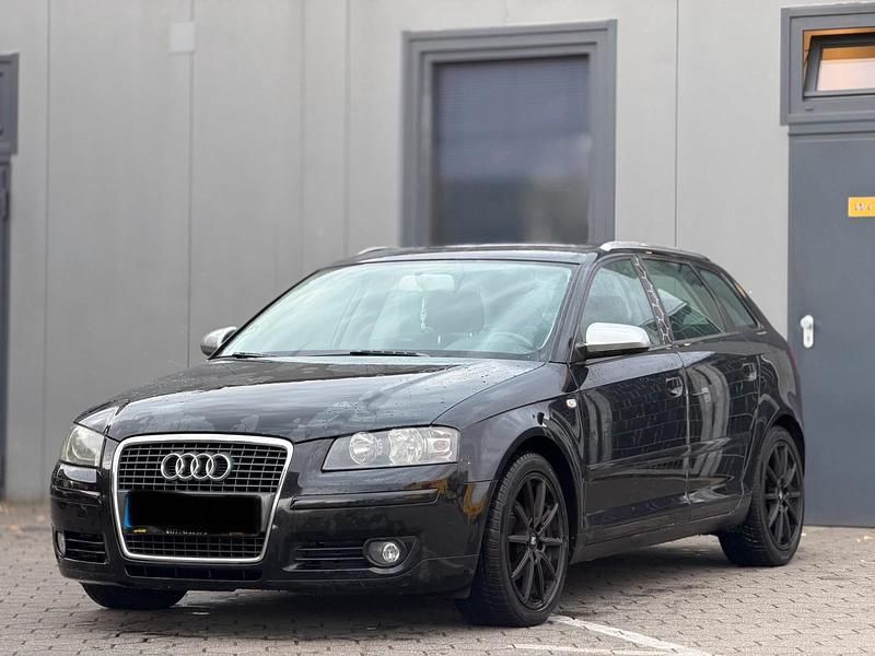 Schwarz Gebraucht 2008 Audi A3 Sportback Kleinwagen | 2.500 € (Guter Preis) - Bild 1/4