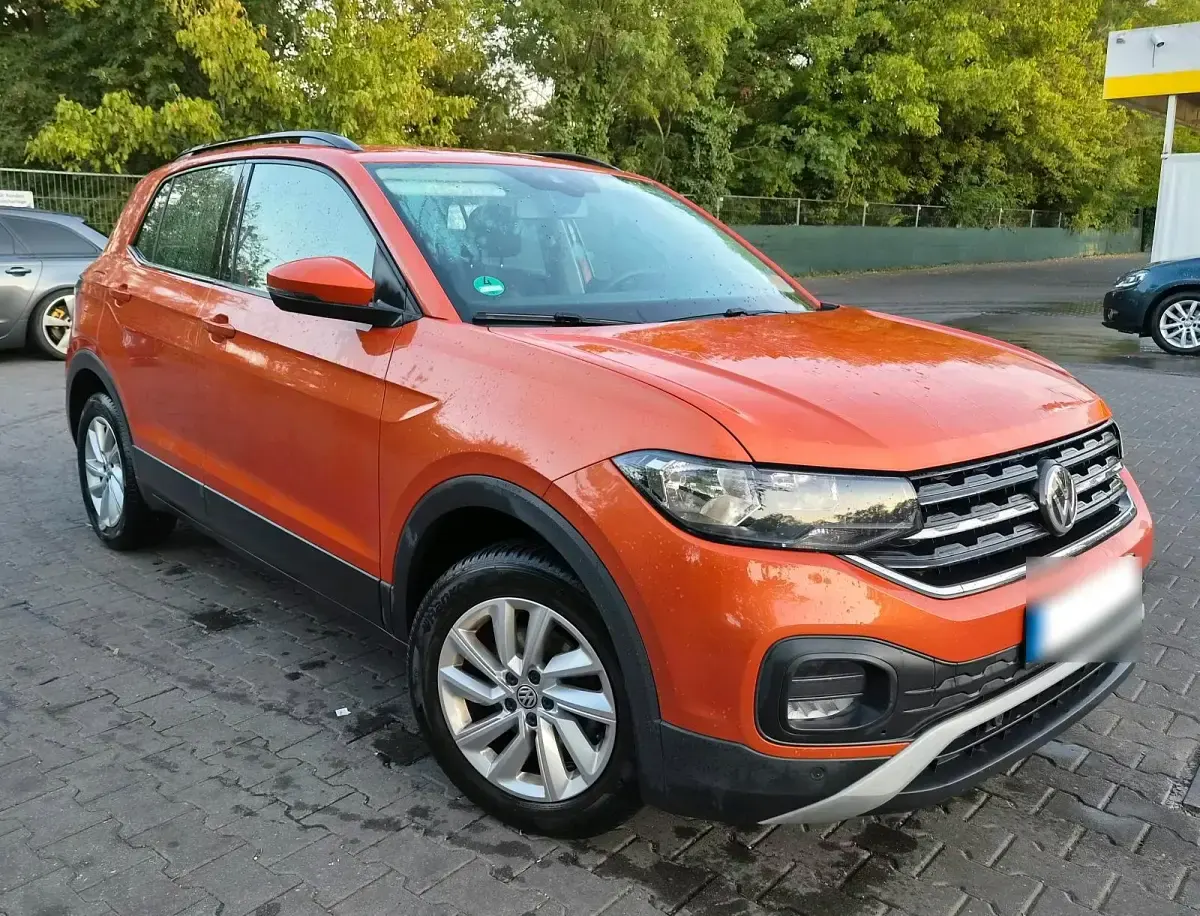 Gebraucht VW T-Cross 95 PS (69 kW) 2020 Orange SUV
