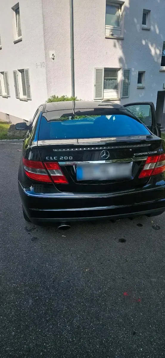 Gebraucht Mercedes CLC200 184 PS (135 kW) 2010 Schwarz Coupé