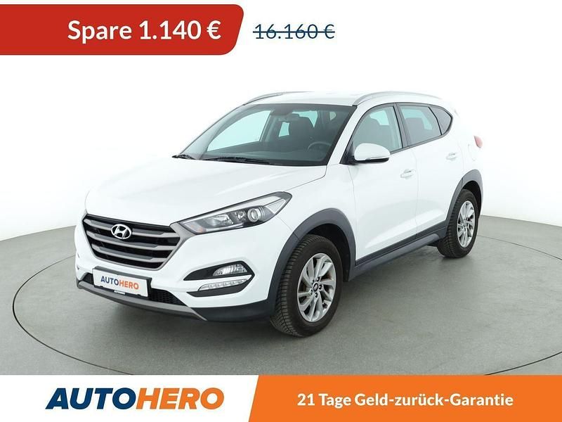 Weiß Gebraucht 2016 Hyundai Tucson Premium SUV | 15.020 € (Guter Preis) - Bild 1/3