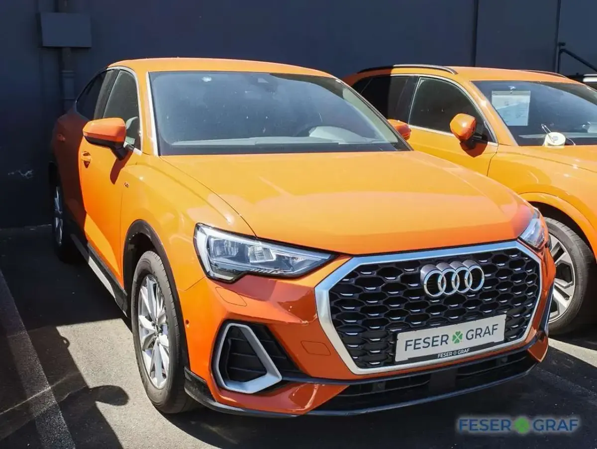 Gebraucht Audi Q3 Sportback S-Line 150 PS (110 kW) 2021 Pulsorange SUV