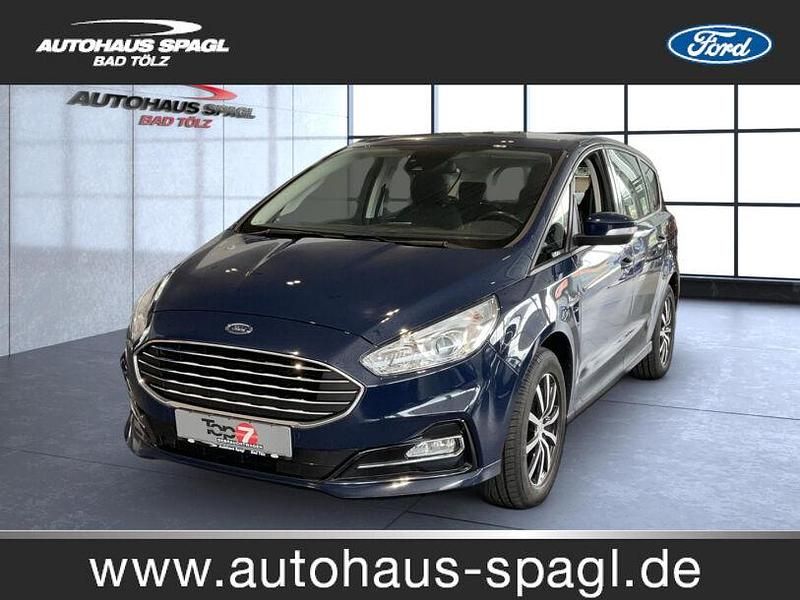 Blau Gebraucht 2020 Ford S-MAX Trend Van / Kleinbus | 21.990 € (Teuer) - Bild 1/4