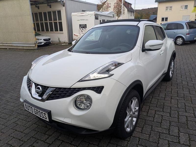 Weiß Gebraucht 2015 Nissan Juke Acenta SUV | 9.850 € (Fairer Preis) - Bild 1/4