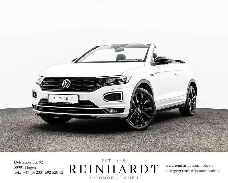Pure white Gebraucht 2022 VW T-Roc Cabriolet Style Cabrio | 25.320 € (Superpreis) - Bild 1/1