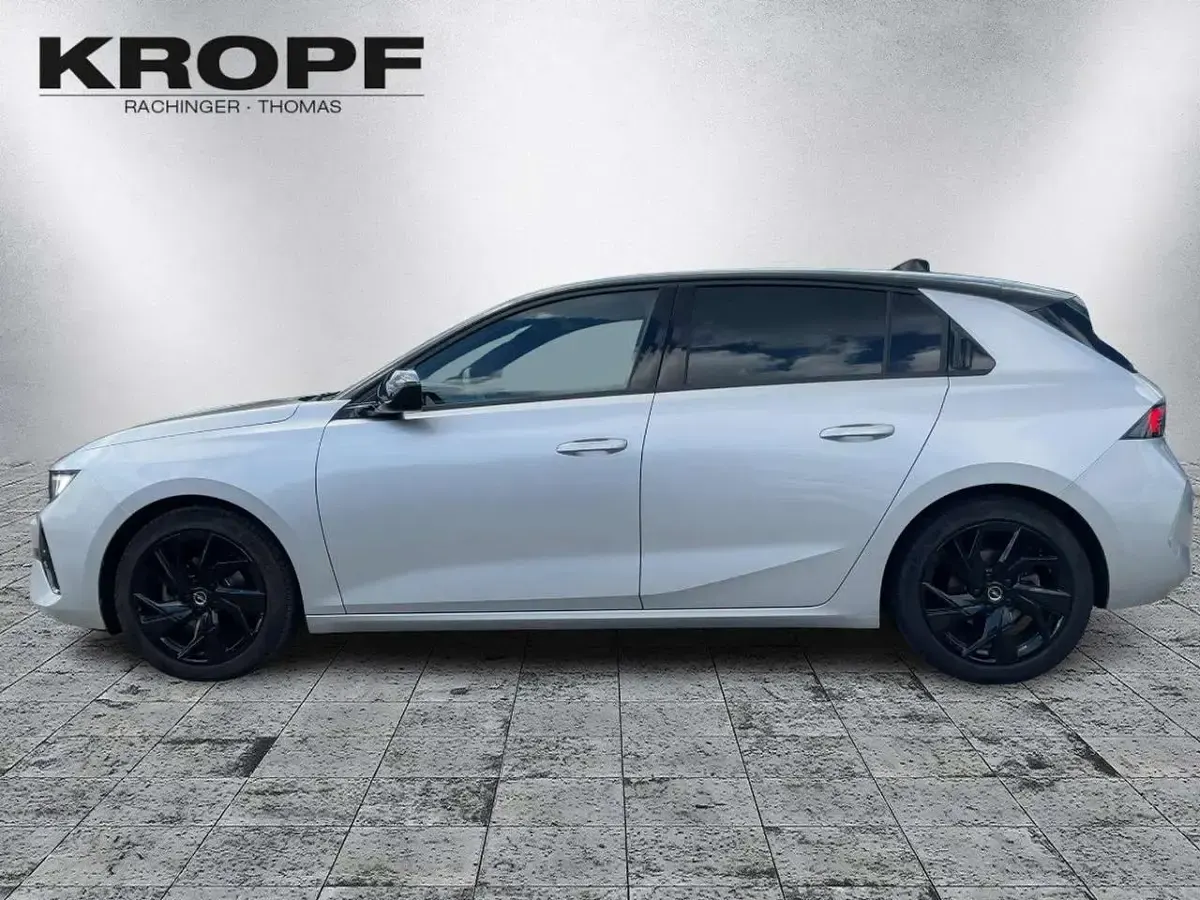 Gebraucht Opel Astra GS Line 131 PS (96 kW) 2023 Silber Kleinwagen