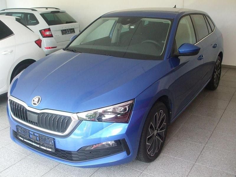 Gebraucht Skoda Scala Style 110 PS (80 kW) 2021 Blau Kleinwagen