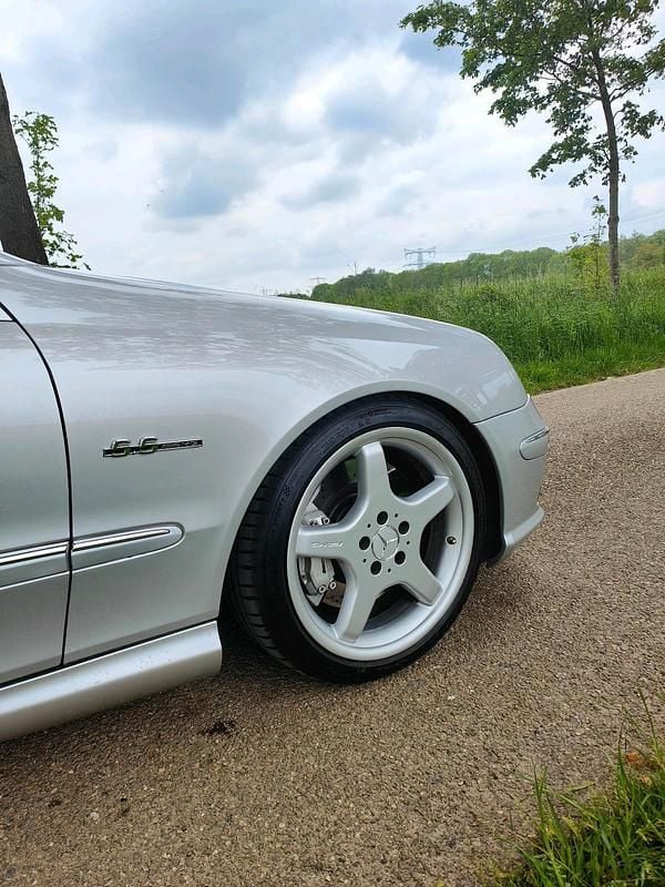 Gebraucht Mercedes CLK55 AMG AMG 367 PS (269 kW) 2003 Silber Coupé