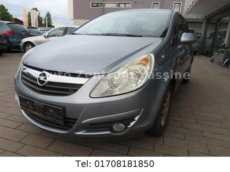 Blau Gebraucht 2008 Opel Corsa Cosmo Limousine | 3.480 € (Fairer Preis) - Bild 1/4