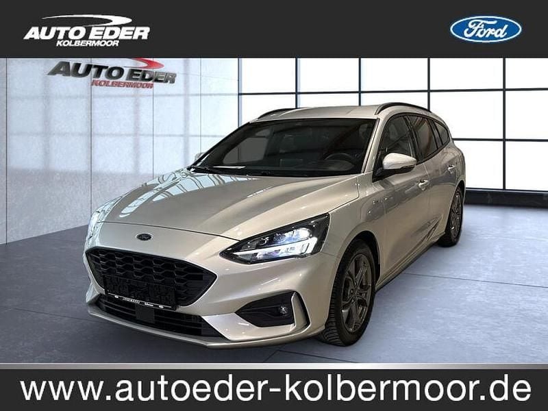 Silber Gebraucht 2021 Ford Focus ST-Line Kombi | 19.880 € (Fairer Preis) - Bild 1/4