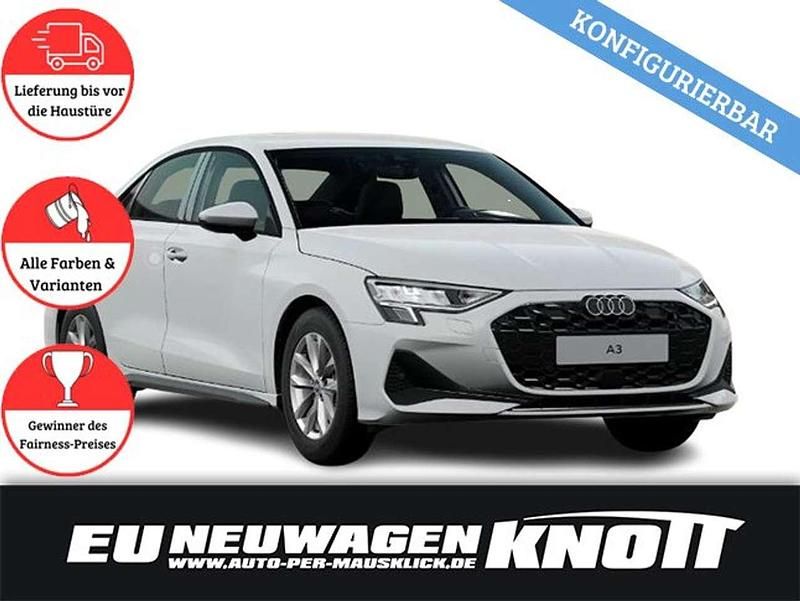 Schwarz Neu 2025 Audi A3 Limousine | 30.790 € (Superpreis) - Bild 1/3