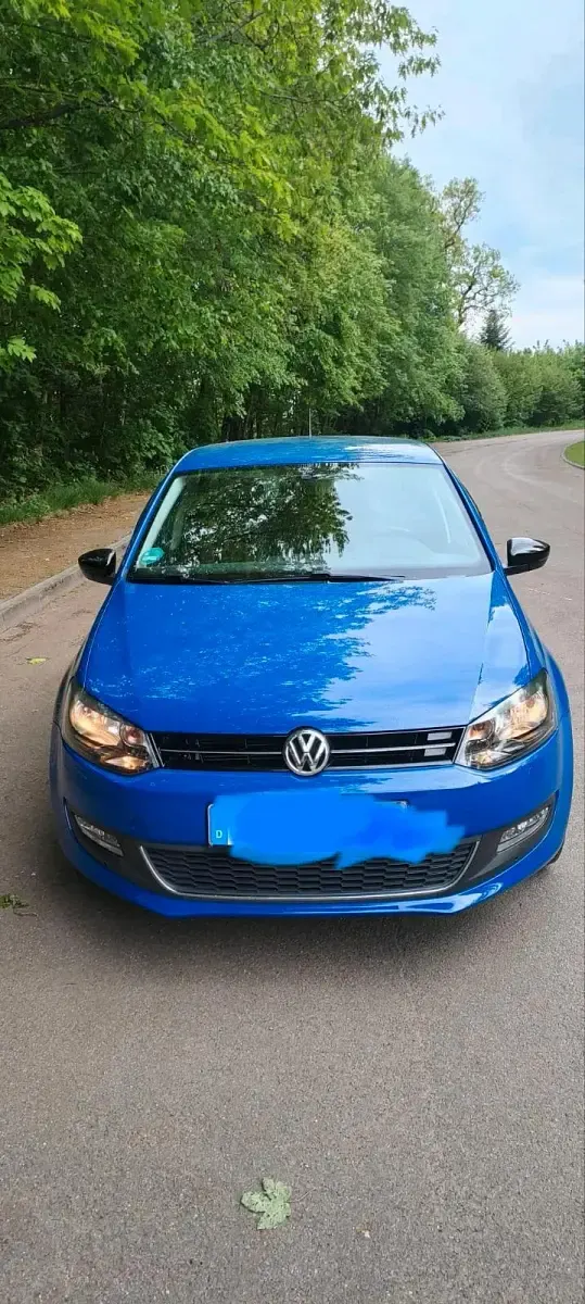 Gebraucht VW Polo Style 105 PS (77 kW) 2011 Blau Kleinwagen