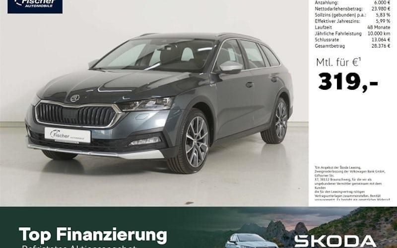 Grau Gebraucht 2021 Skoda Octavia Scout 4x4 Kombi | 29.980 € (Fairer Preis) - Bild 1/4