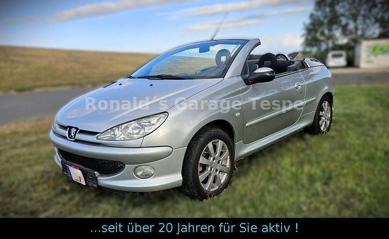 Silber Gebraucht 2004 Peugeot 206 CC Cabrio | 850 € (Superpreis) - Bild 1/4