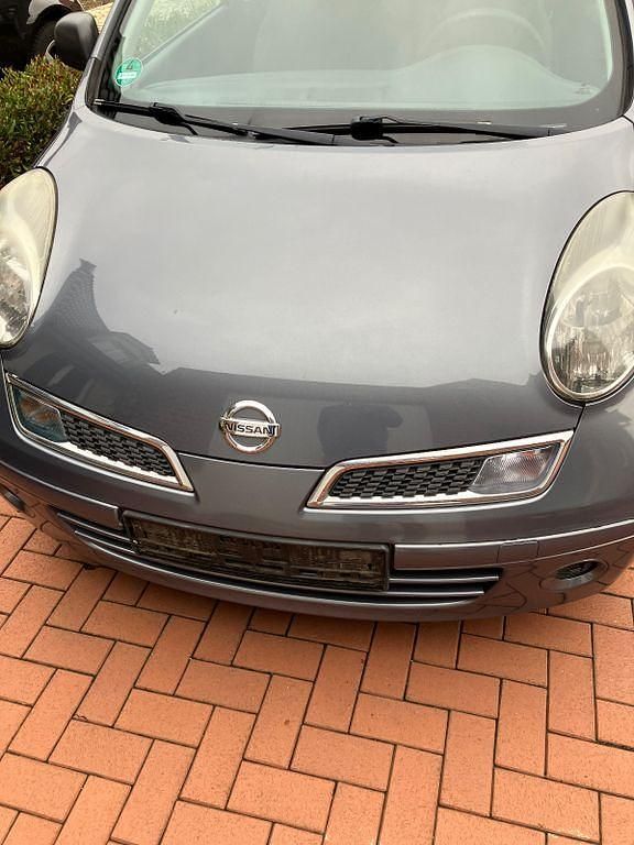 Silber Gebraucht 2009 Nissan Micra Visia Kleinwagen | 1.500 € (Fairer Preis) - Bild 1/2