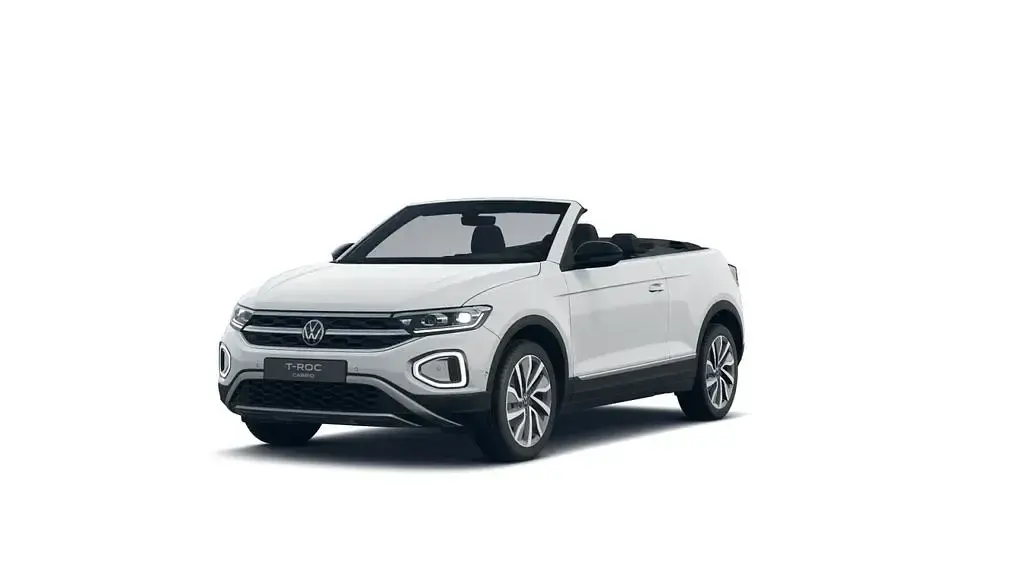 Neu VW T-Roc Cabriolet Style 150 PS (110 kW) 2026 Weiß Cabrio