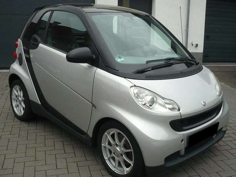 Silber Gebraucht 2008 Smart ForTwo Coupé Pure Coupé | 2.300 € (Fairer Preis) - Bild 1/4
