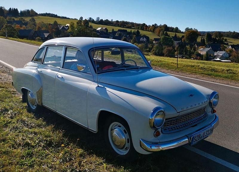 Weiß Gebraucht 1965 Wartburg 311 Limousine | 19.900 € - Bild 1/4